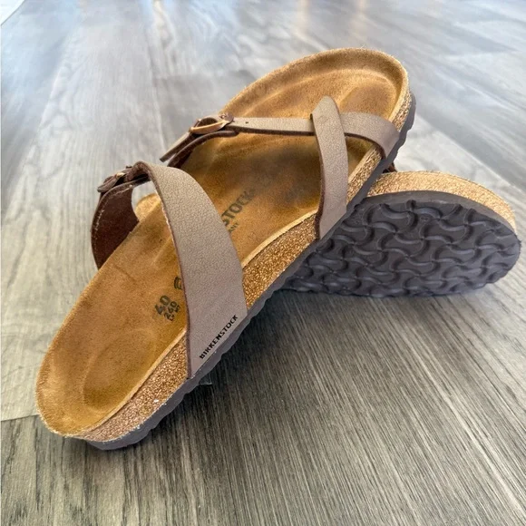 Birkenstocks Mayari Sandals Stone, size 40, good used condition - Picture 1 of 4